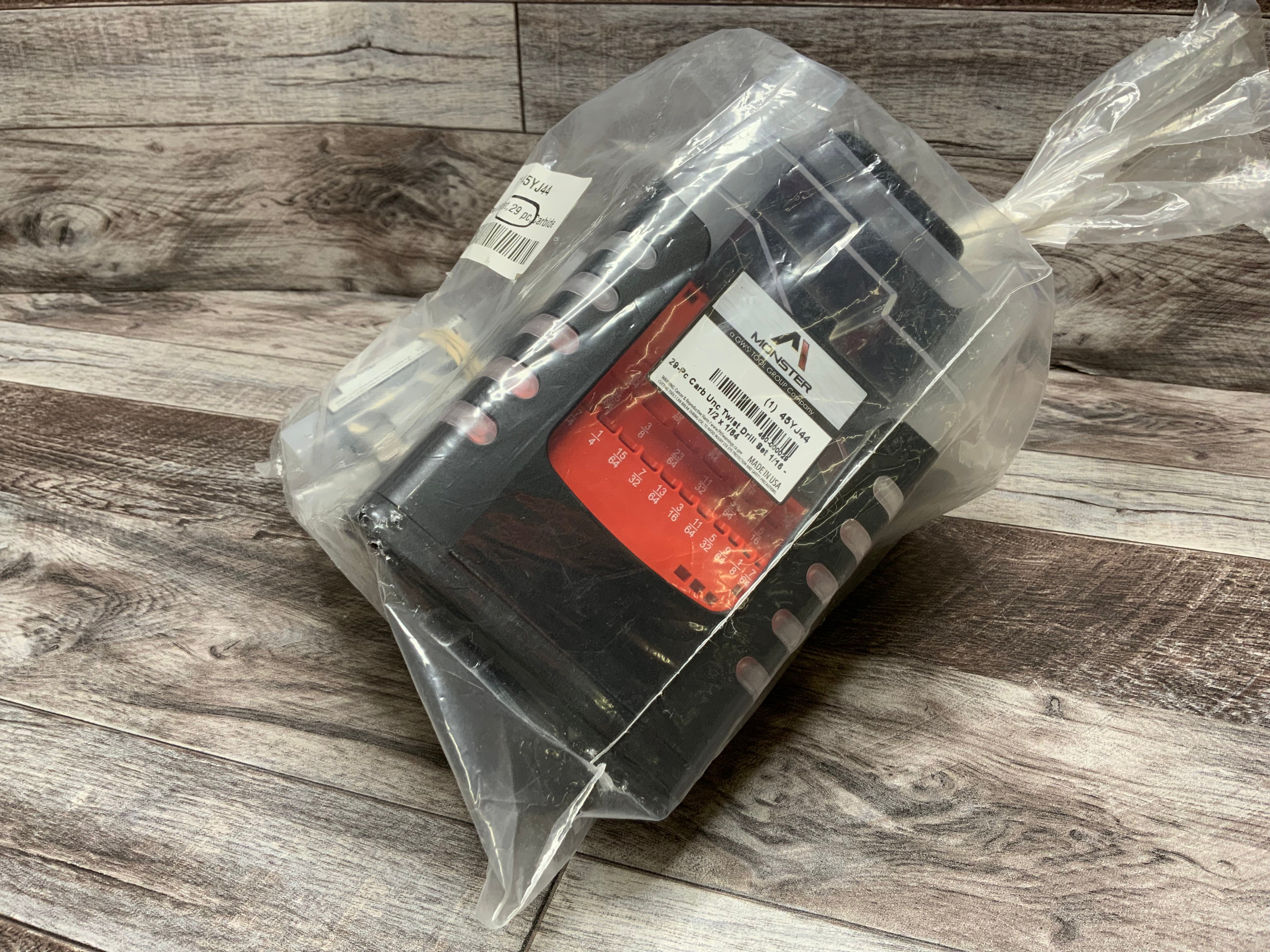 MONSTER 450-000029 Jobber Drill Set,29 pc,Carbide (8174764097774)